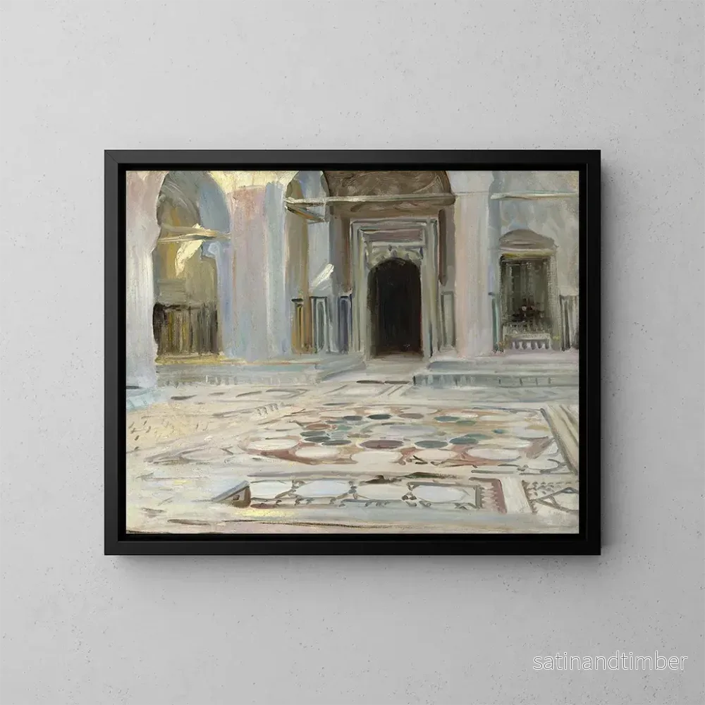 Reproduktion av målningen Pavement du Caire – John Singer Sargent Reproduktion av målningen Pavement du Caire – John Singer Sargent