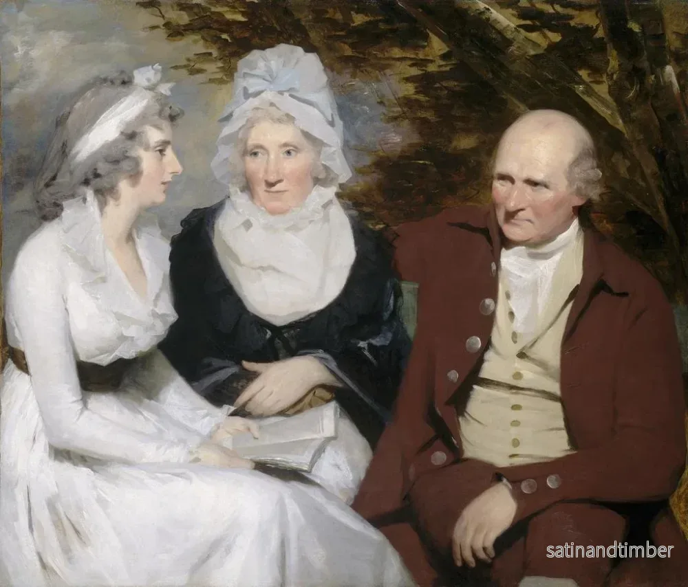 Reproduktion av målningen Betty Johnstone och Mademoiselle Wedderburn - Sir Henry Raeburn - Bild 2