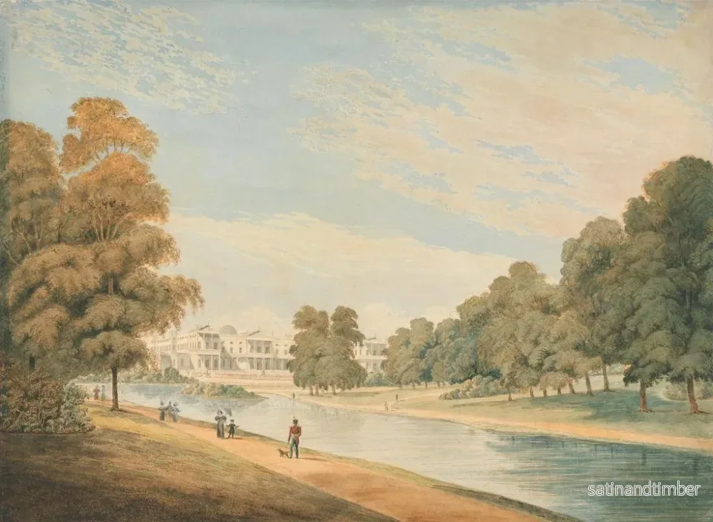 Reproduktion av målningen av Buckingham Palace från St James Park - James Wilcox - Bild 2