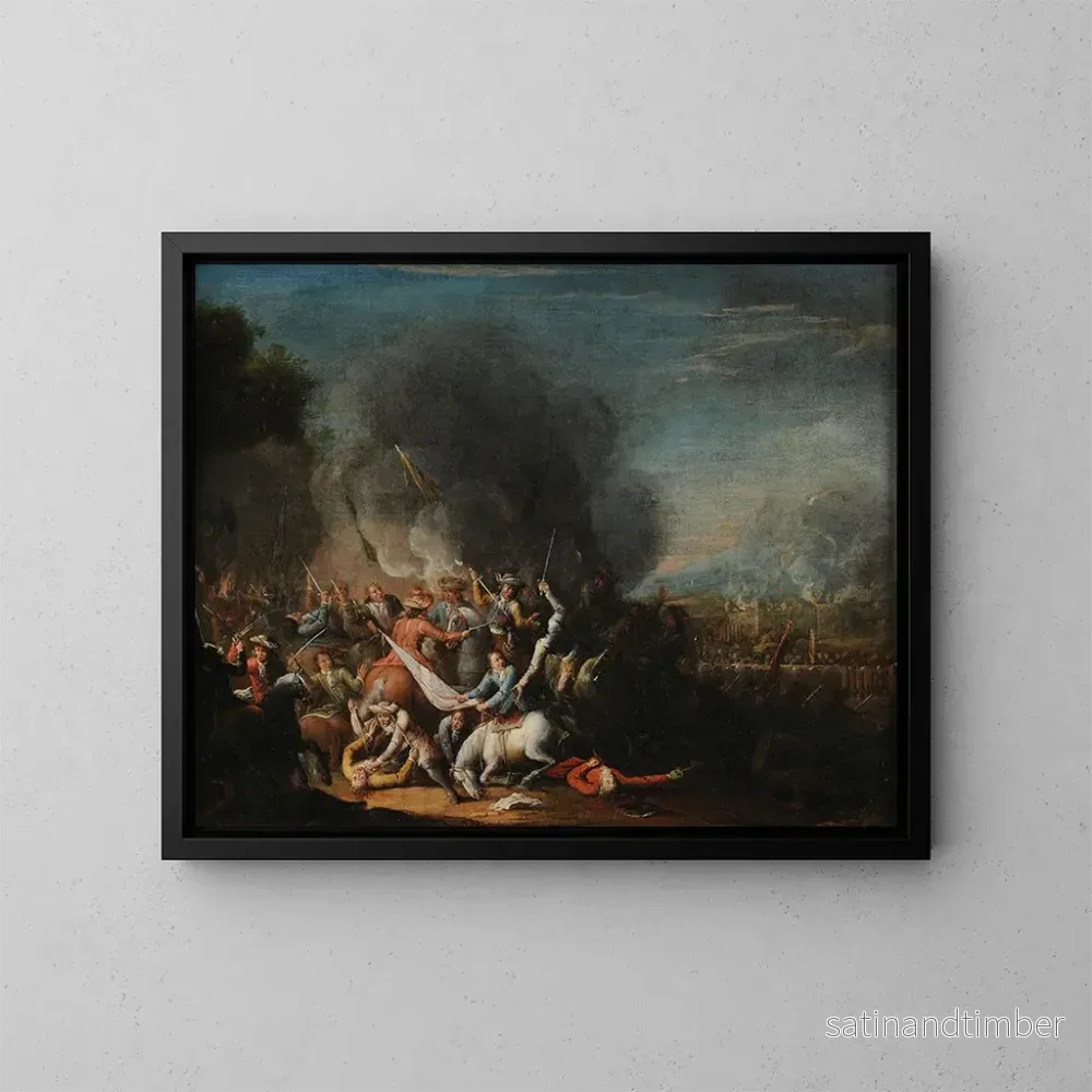Reproduktion av målningen Bataille – Louis Joseph Watteau Reproduktion av målningen Bataille – Louis Joseph Watteau