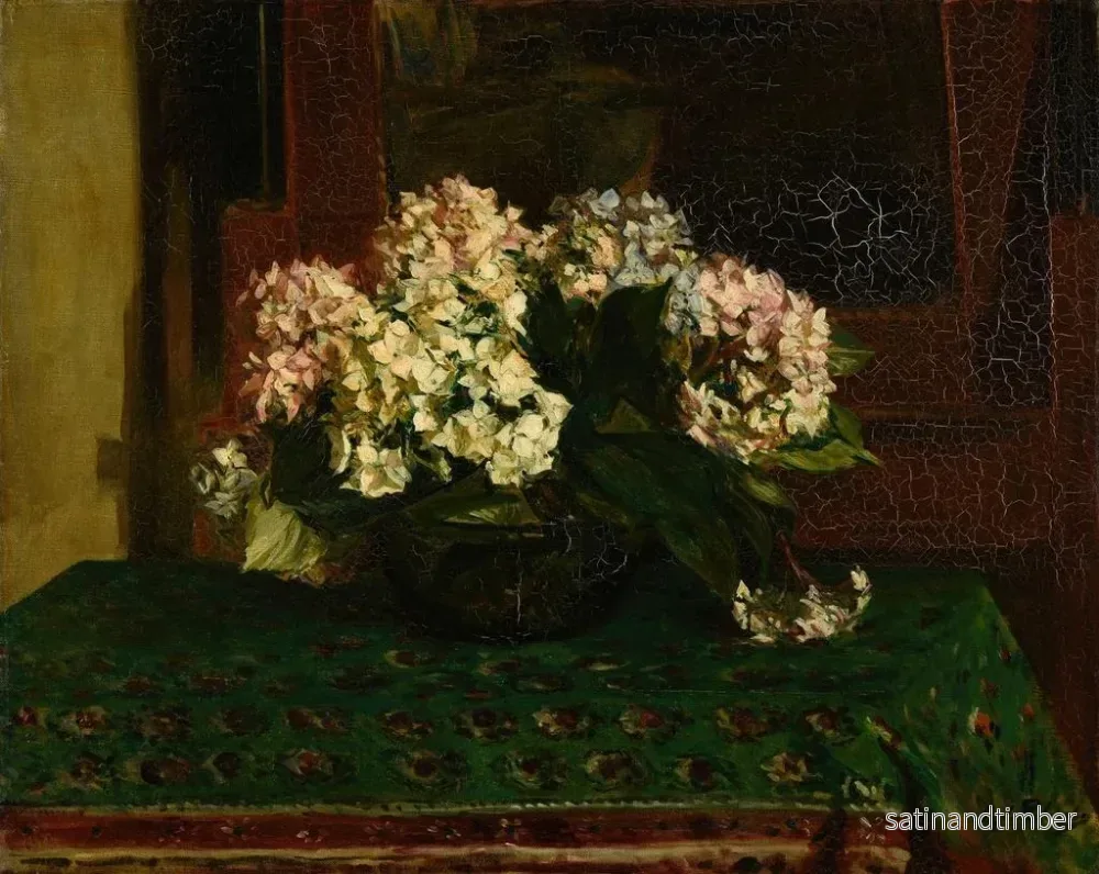 Reproduktion av målningen Hortensior - Jacques-Émile Blanche - Bild 2