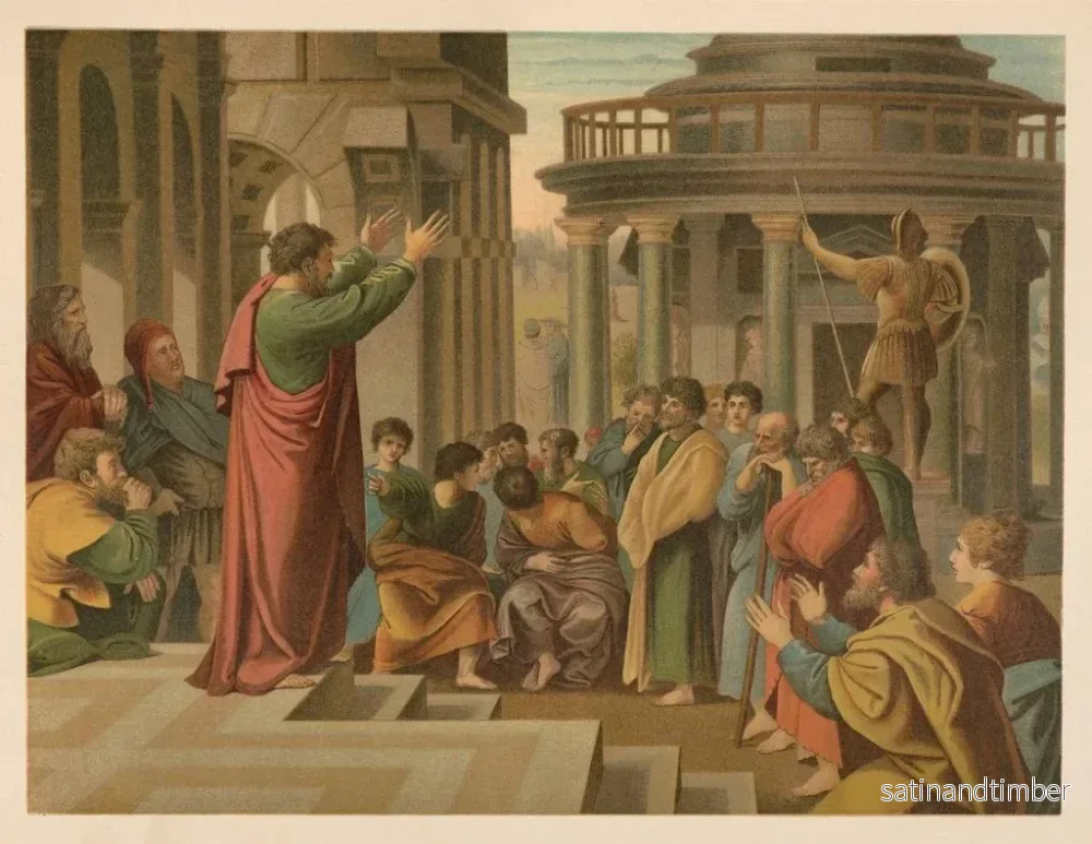 Reproduktion av målningen Bibel guldad av klassikerna Pl124 - Jan Ladislaw Skora - Bild 2