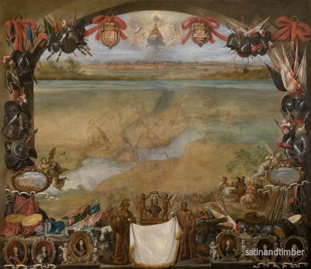 Reproduktion av målningen La ville de Valenciennes - David Teniers le Jeune - Bild 2