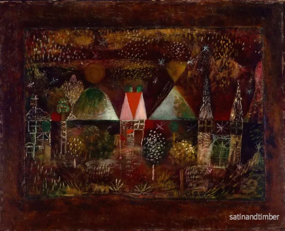 Reproduktion av målningen Festin nocturne - Paul Klee - Bild 2