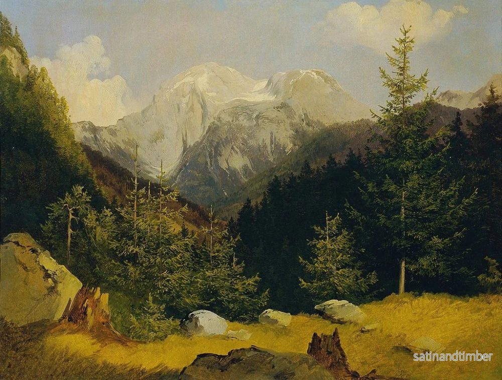 Reproduktion av målningen Le Haut Gll - Joseph Holzer - Bild 2