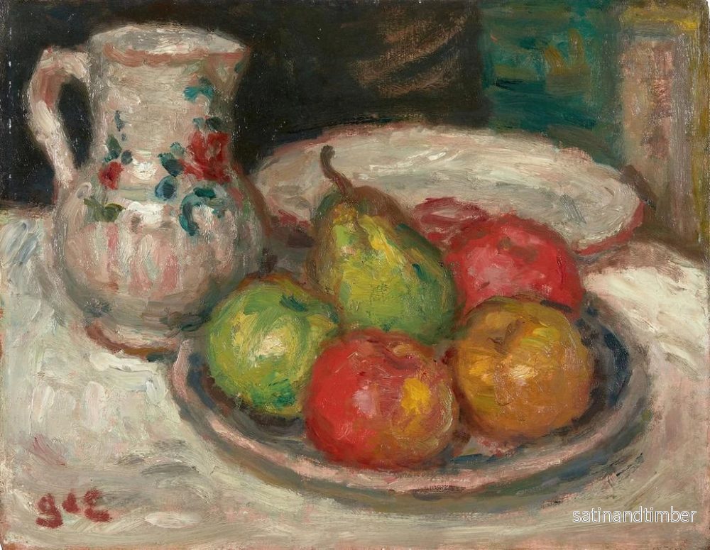 Reproduktion av målningen Naturtavla med frukt - Georges d'Espagnat - Bild 2