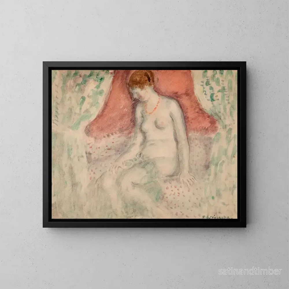Reproduktion av målningen Nu - Frederick Carl Frieseke