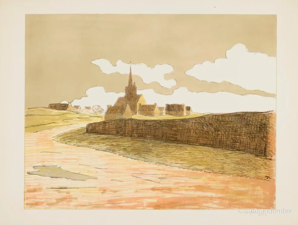 Reproduktion av målningen Vår Fru av Klarheten - Maxime Maufra - Bild 2