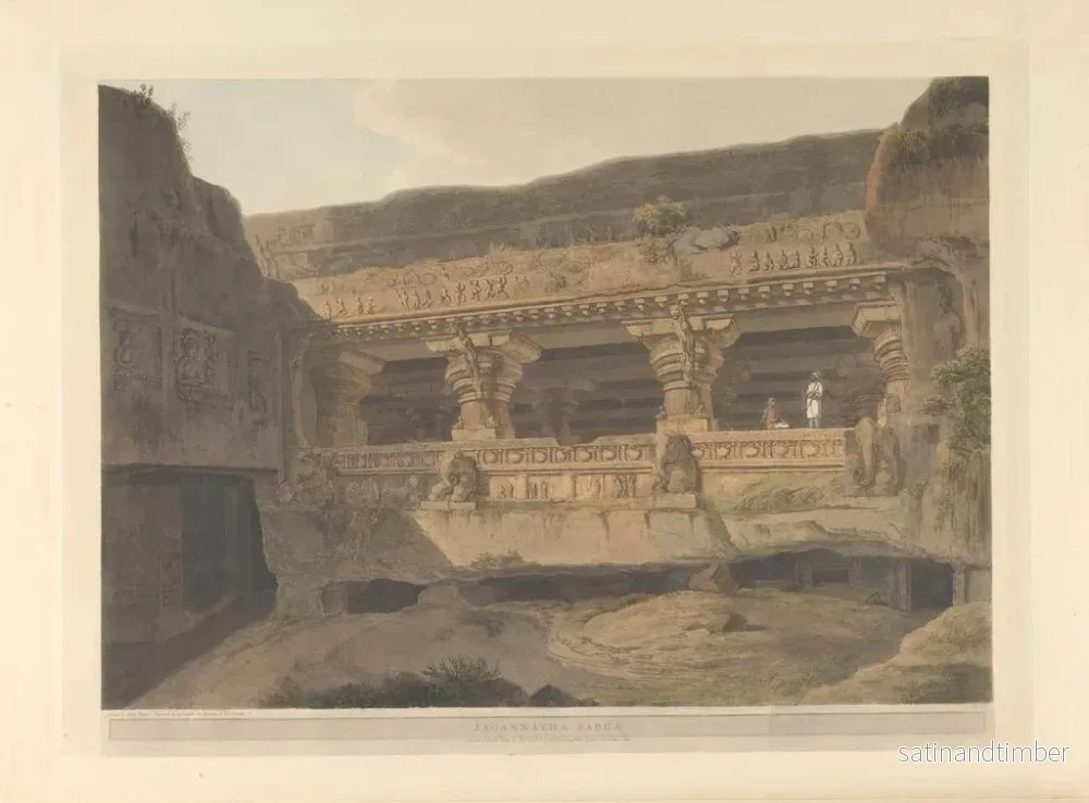 Reproduktion av målningen Scène orientale Pl29 - Thomas Daniell - Bild 2