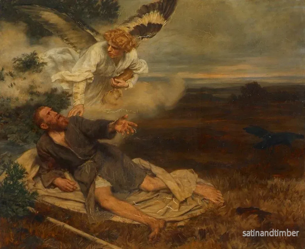 Reproduktion av målningen Élias - Eduard Karl Franz von Gebhardt - Bild 2