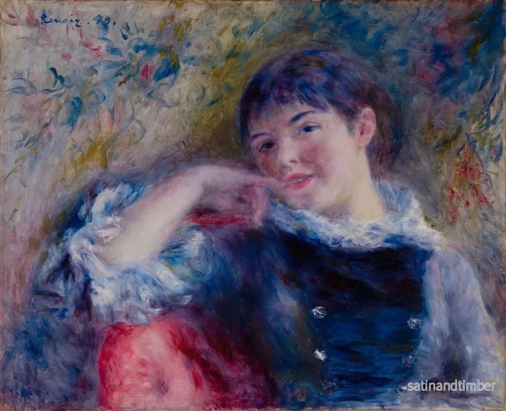 Reproduktion av målningen Le Rêveur - Pierre-Auguste Renoir - Bild 2