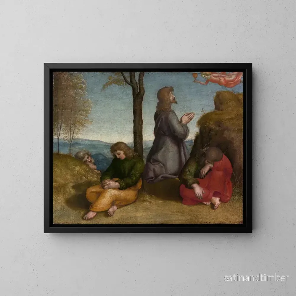 Reproduktion av målningen L'Agonie dans le jardin - Raphaël