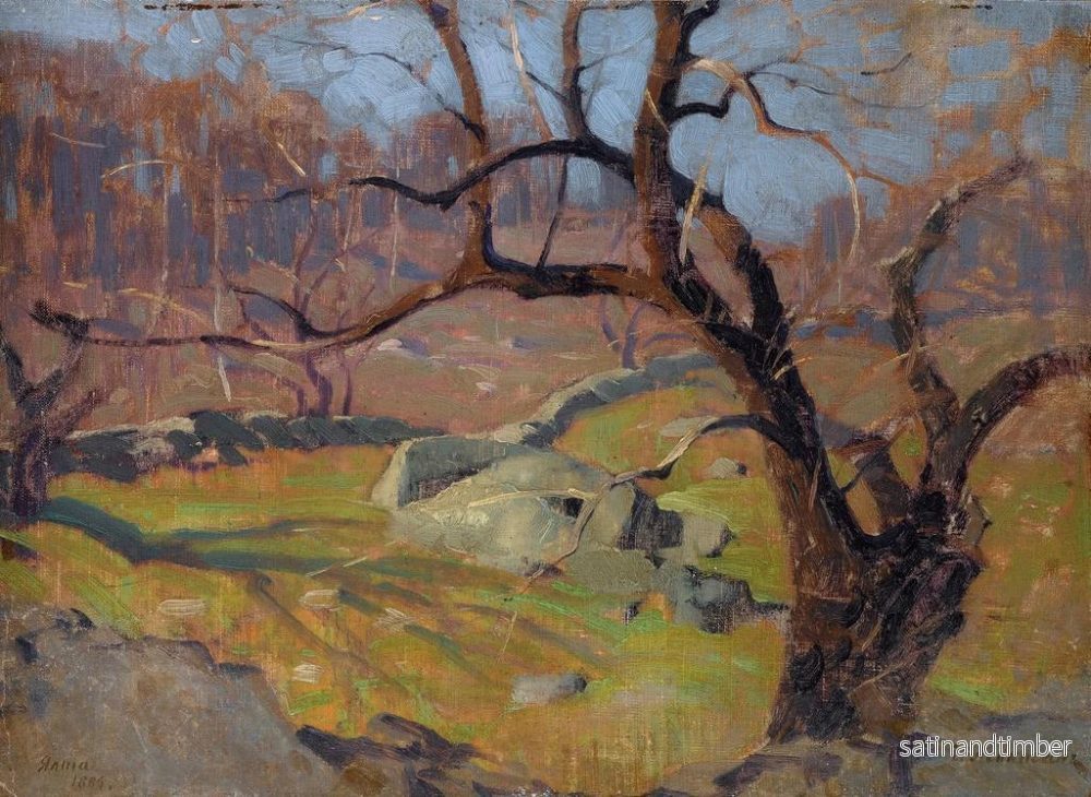 Reproduktion av målningen Vue près de Yalta - Isaac Levitan - Bild 2