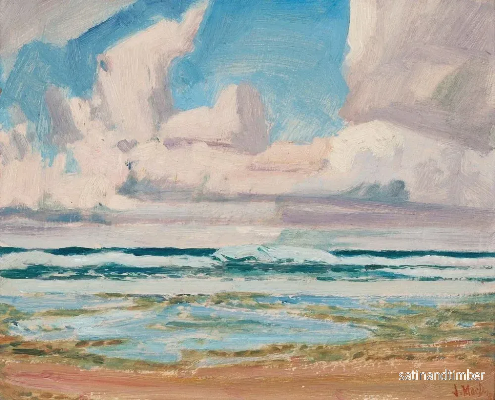Reproduktion av målningen Vinter på Barbados - James Edward Hervey MacDonald - Bild 2