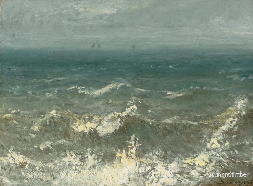 Reproduktion av målningen Pleine mer - Jules Dupré - Bild 2
