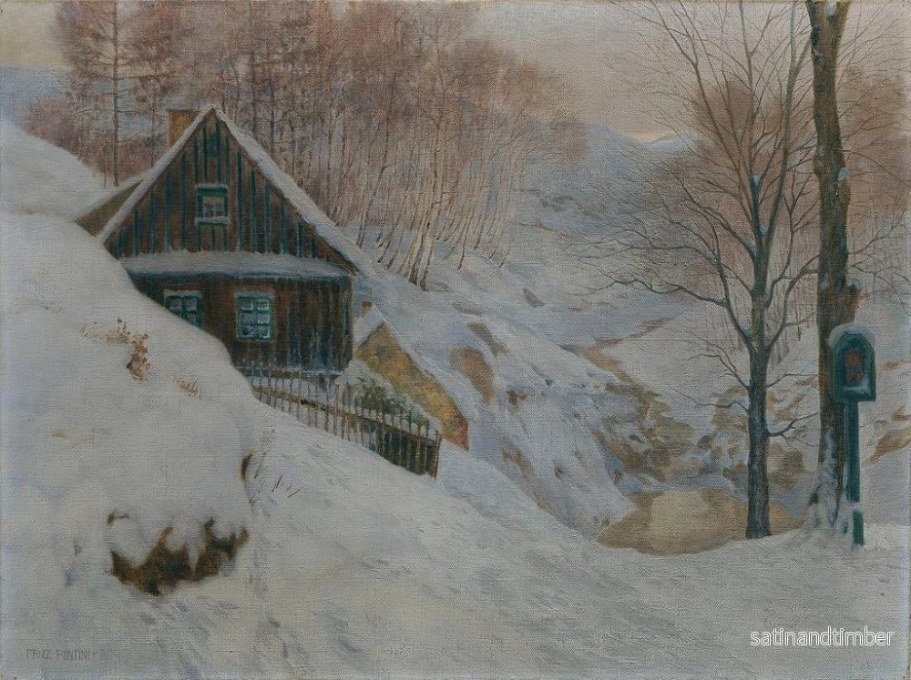 Reproduktion av målningen La vallée de Seebach près de Franzensbad - Fritz Pontini - Bild 2