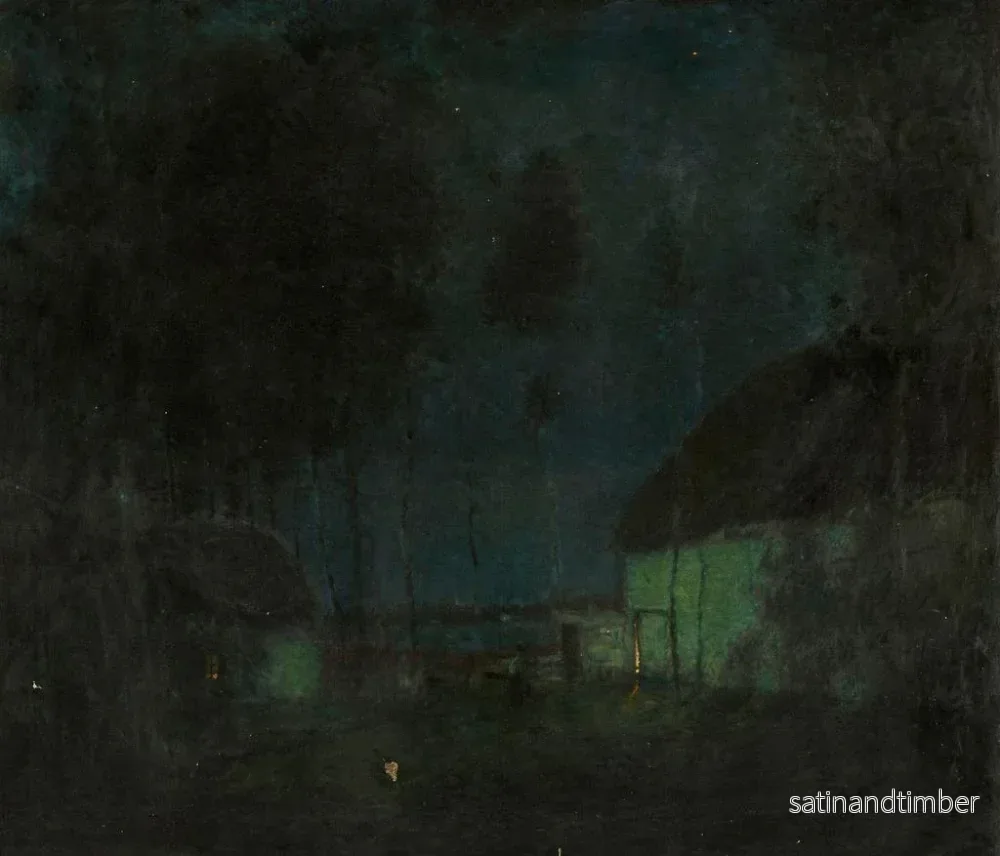 Reproduktion av målningen Lune sur l'île du Prince Édouard - Paul Cornoyer - Bild 2