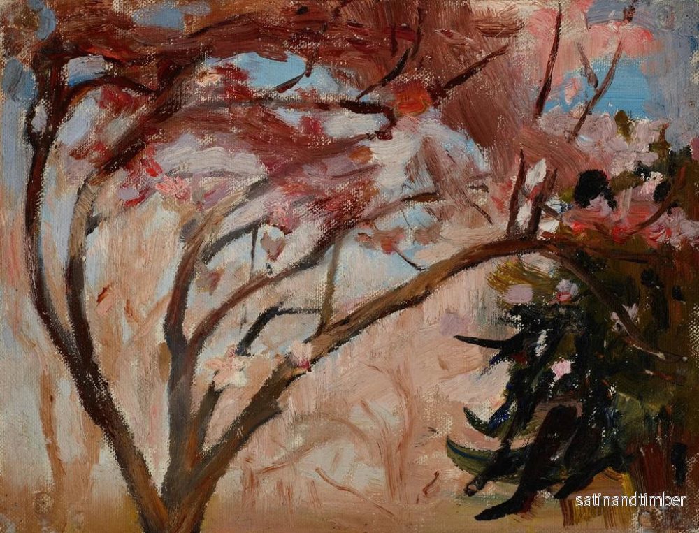Reproduktion av målningen Magnolia de Crimée - Jan Cybis - Bild 2