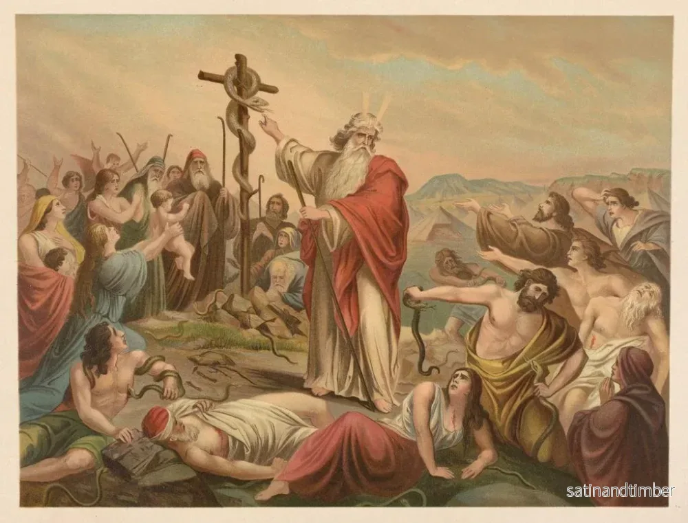 Reproduktion Bibel guldåldern av klassiker – Jan Ladislaw Skora — plansch 043 - Bild 2