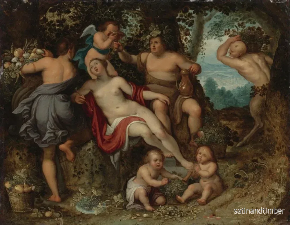Reproduktion av målningen Utan Cérès och Bacchus, Venus kommer att darra - Pieter van Avont - Bild 2