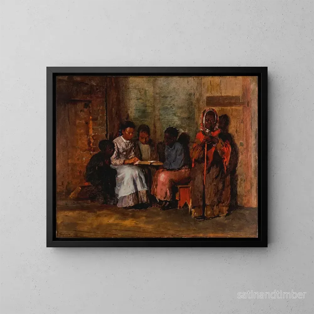Reproduktion av målningen Söndag morgon i Virginia – Winslow Homer Reproduktion av målningen Söndag morgon i Virginia – Winslow Homer