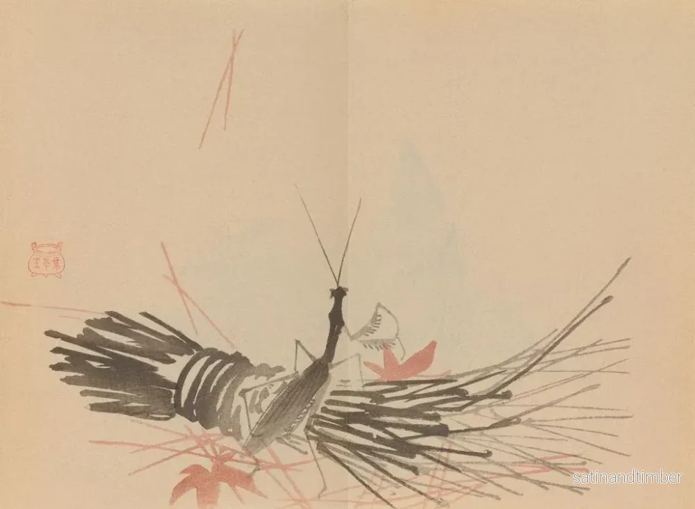 Reproduktion av målningen Keinen shugajō Pl38 - Imao Keinen - Bild 2