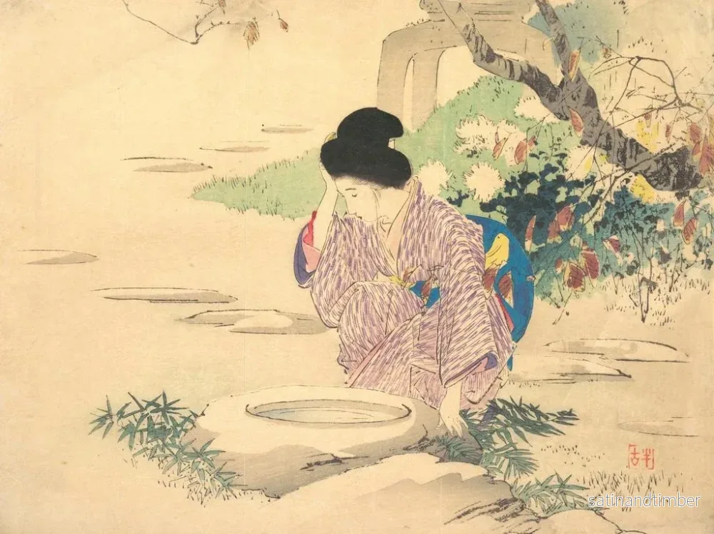 Reproduktion av målningen Oavslutad målning - Kajita Hanko - Bild 2