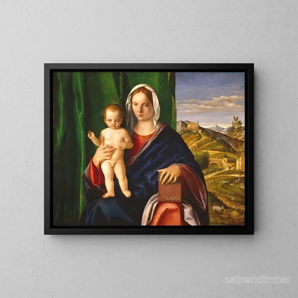 Reproduktion av målningen Vierge à l'Enfant - Giovanni Bellini