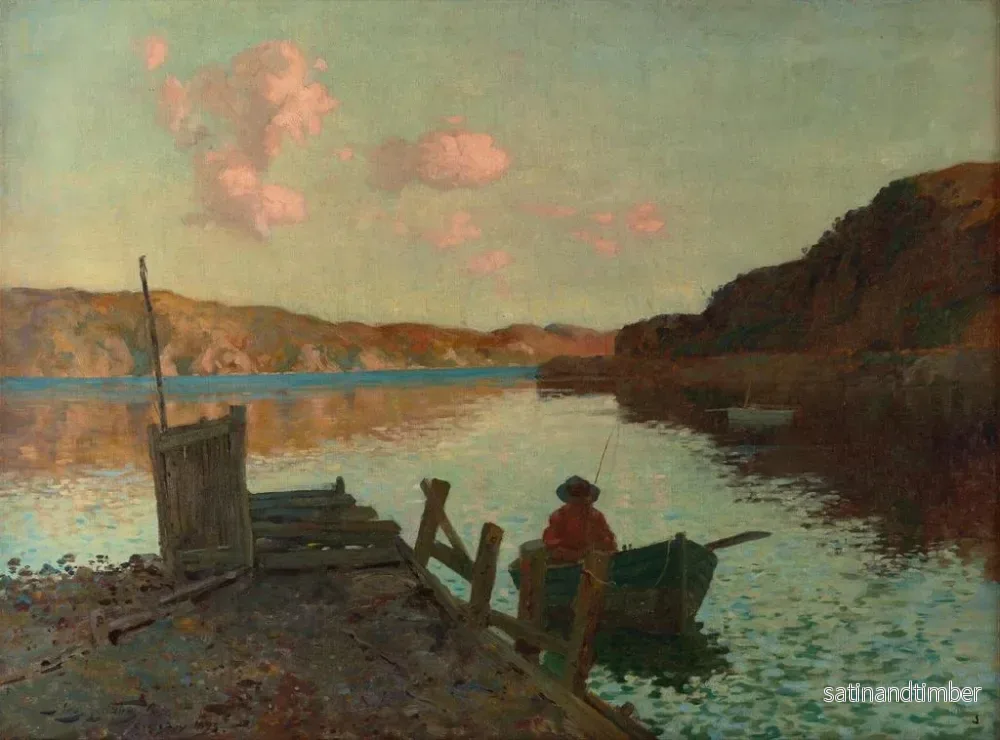 Reproduktion av målningen Baie d'Evans - James Nairn - Bild 2