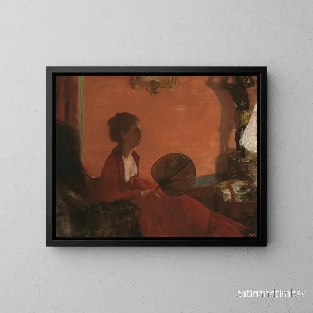 Reproduktion av målningen Madame Camus - Edgar Degas