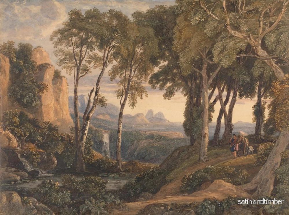 Reproduktion av målningen Scène classique - Francis Oliver Finch - Bild 2