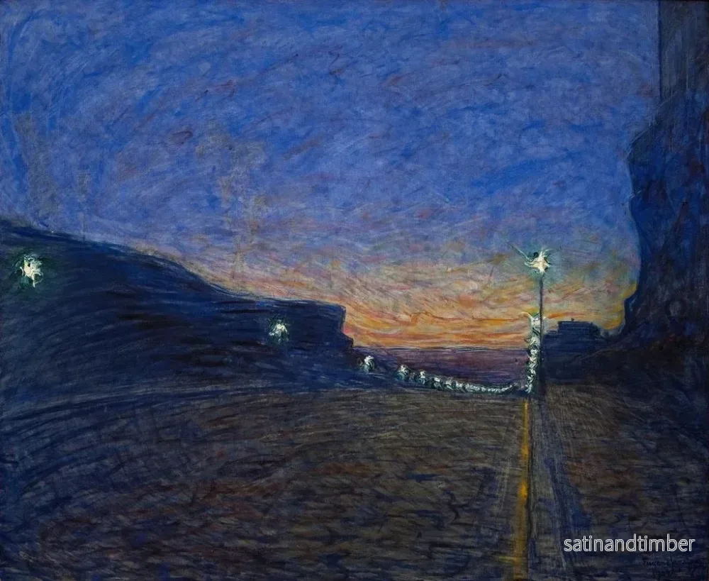 Reproduktion av målningen Hornsgatan - Eugène Jansson - Bild 2