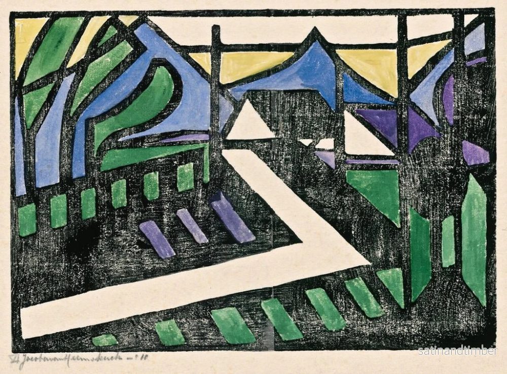 Reproduktion av målningen Composition VI nr 1 - Jacoba van Heemskerck - Bild 2