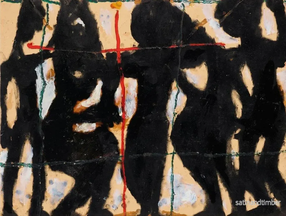 Reproduktion av målningen Le baiser de Judas - Louis Soutter - Bild 2