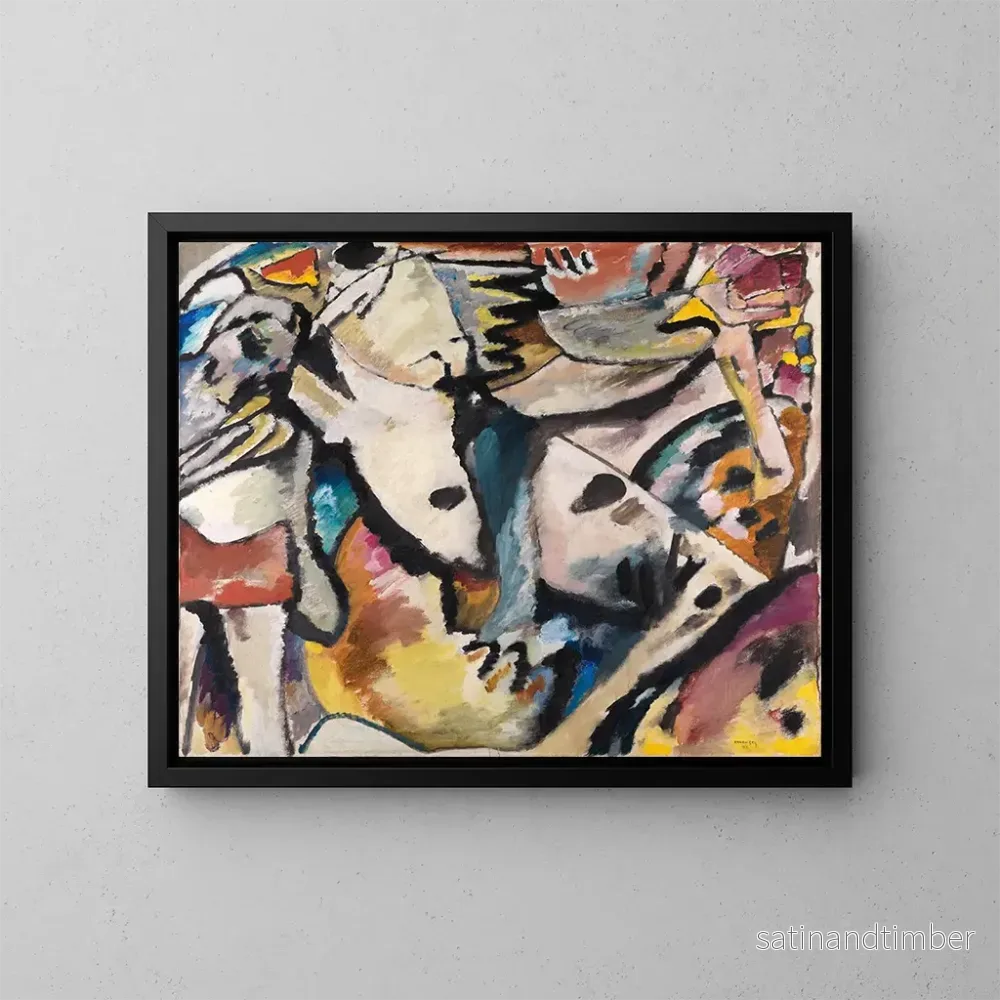 Reproduktion av målningen Improvisation 13 - Wassily Kandinsky