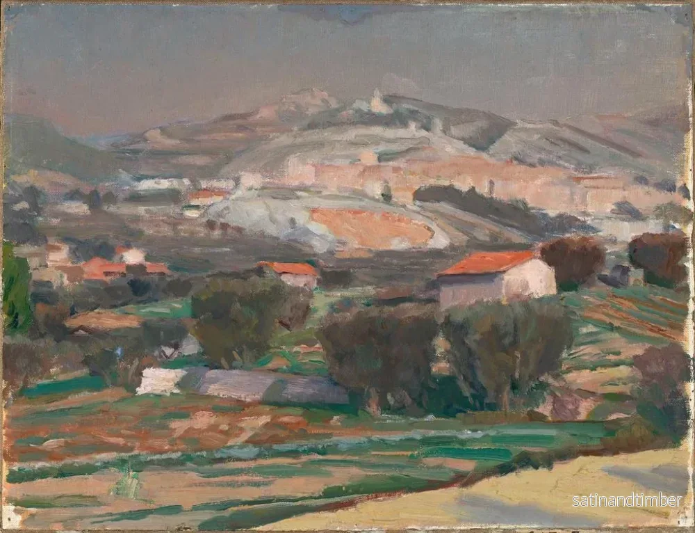 Reproduktion av målningen Landskap i Provence - Ernst Benedikt Noether - Bild 2