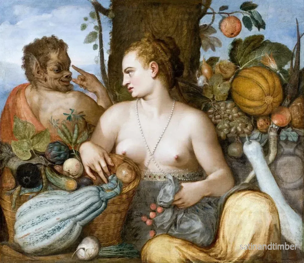 Reproduktion av målningen Pomone - Frans Floris - Bild 2