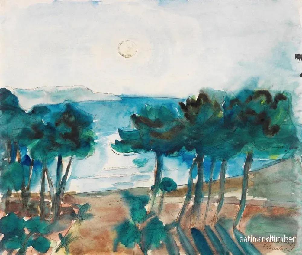 Reproduktion av målningen Cavalaire - Walter Gramatt - Bild 2