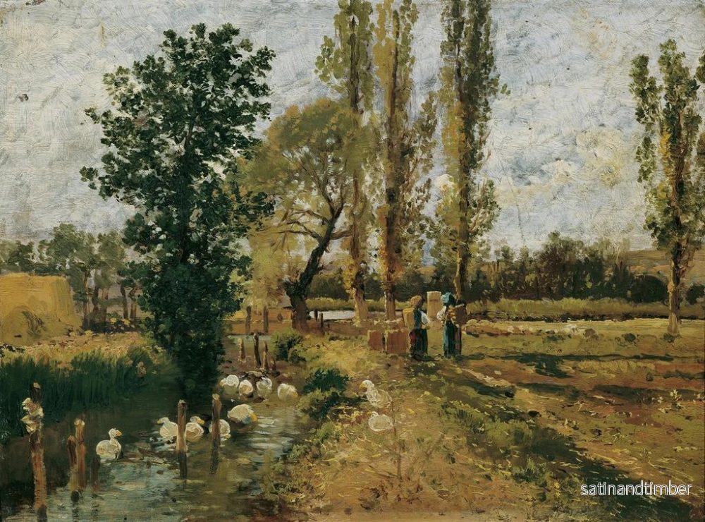 Reproduktion av målningen Landskap av Bach - Theodor von Hermann - Bild 2