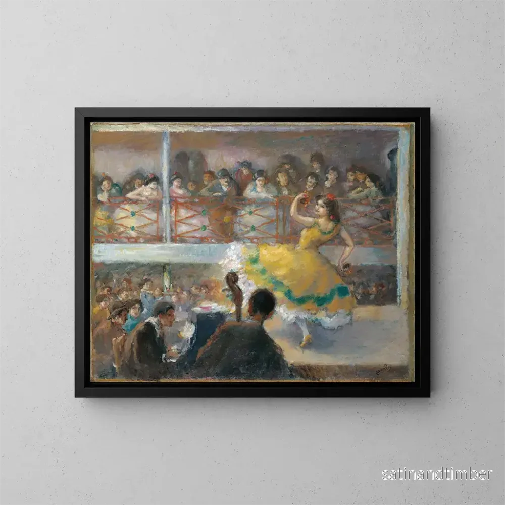 Reproduktion av målningen Dansa flamenco - Ricard Canals i Llambí