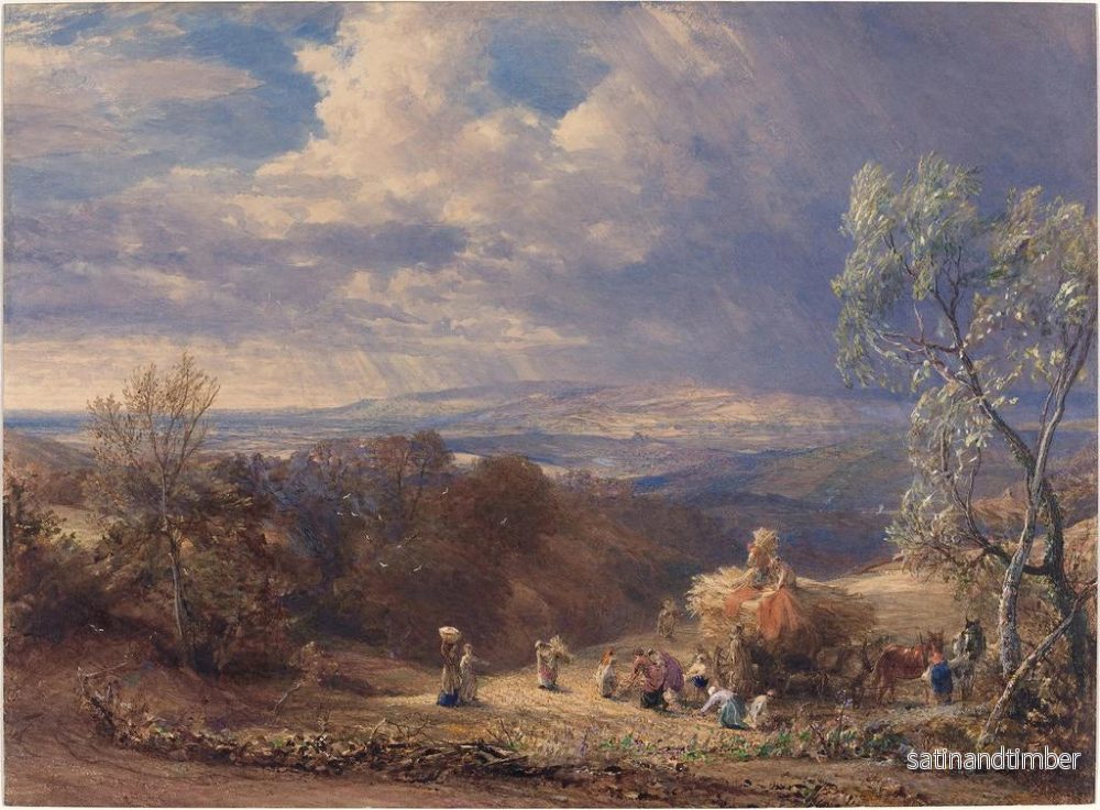 Reproduktion av målningen Skörd - Samuel Palmer - Bild 2