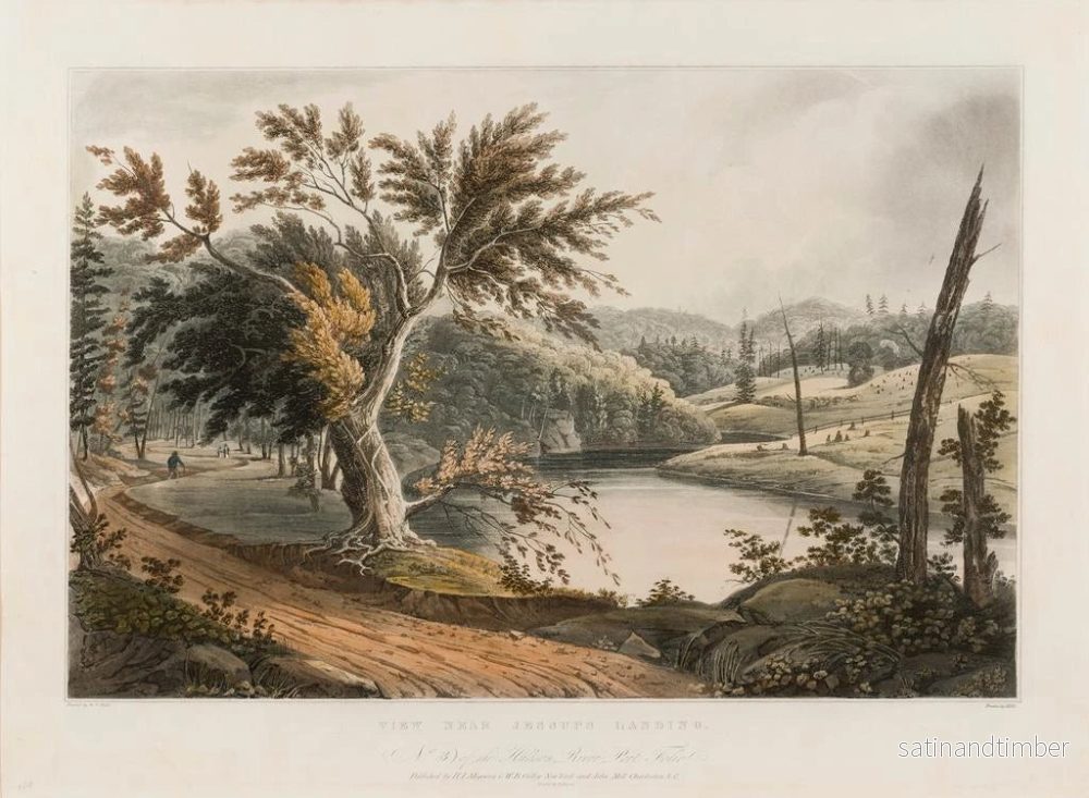 Reproduktion av målningen Vue près de Jessups Landing - William Guy Wall - Bild 2