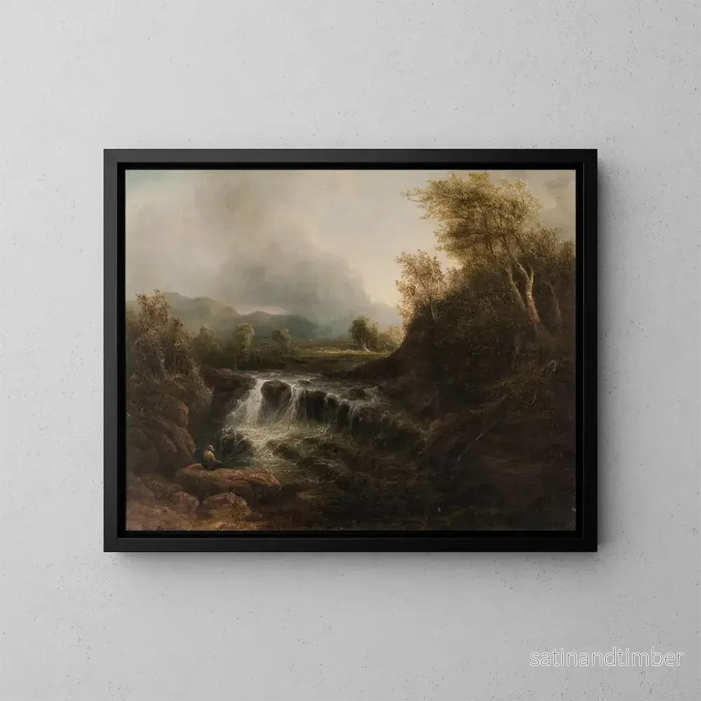 Reproduktion av målningen Landskap norsk - Jacob van Ruisdael