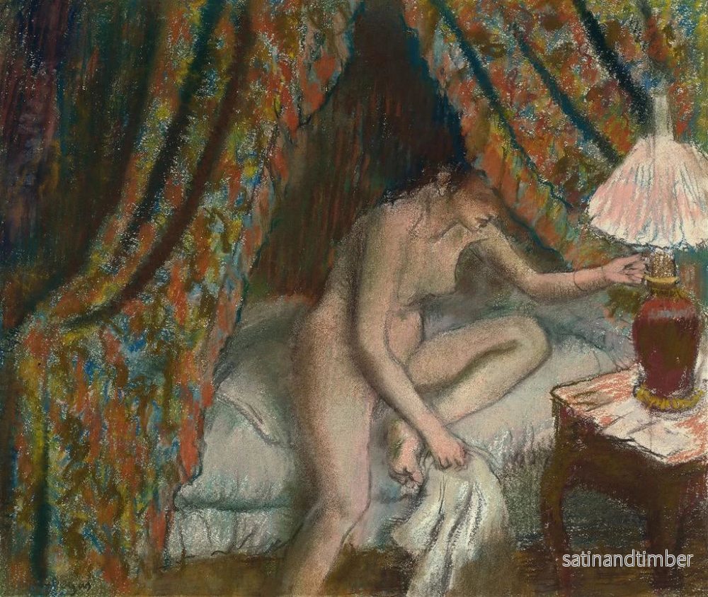 Reproduktion av målningen Retraite - Edgar Degas - Bild 2