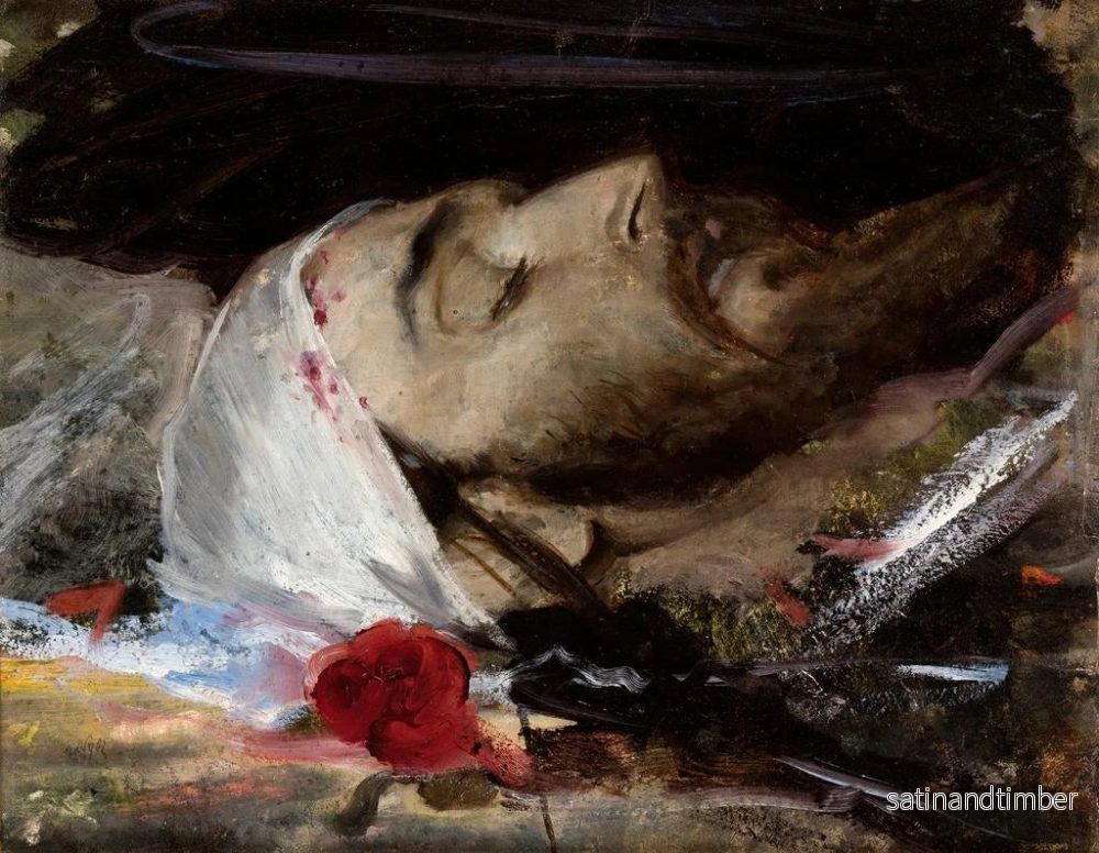 Reproduktion av målningen Tête du Christ - Leon Wyczółkowski - Bild 2