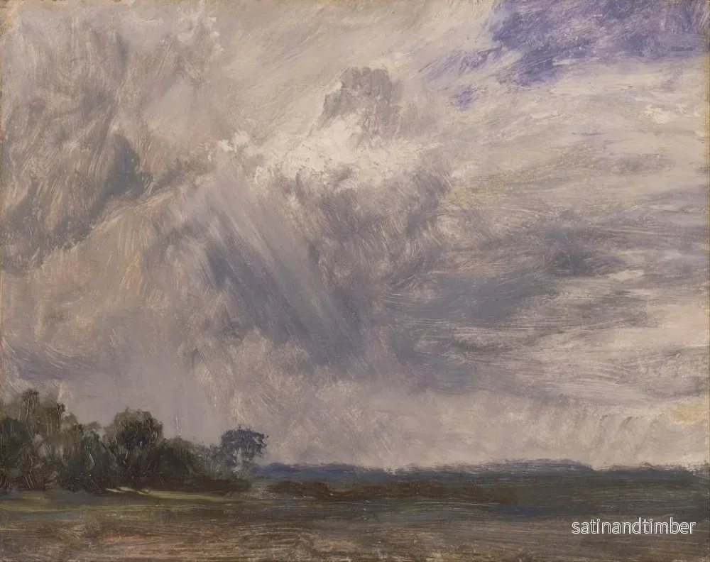 Reproduktion av målningen Studie av en molnig himmel - John Constable - Bild 2