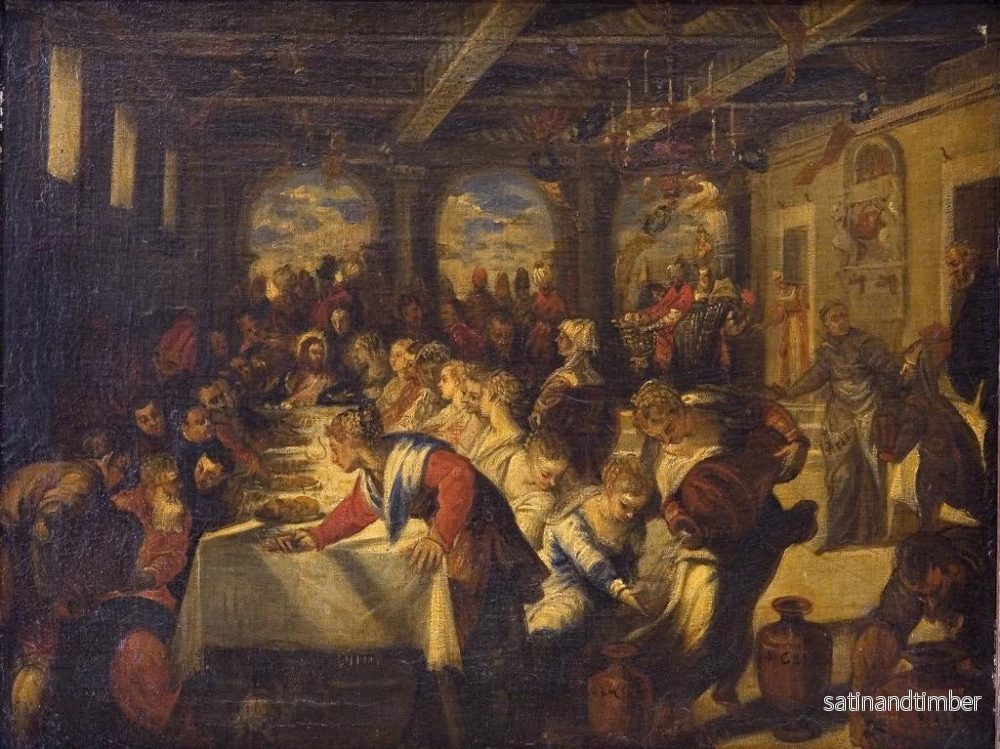 Reproduktion av målningen Les Noces de Cana - Hans Rottenhammer - Bild 2