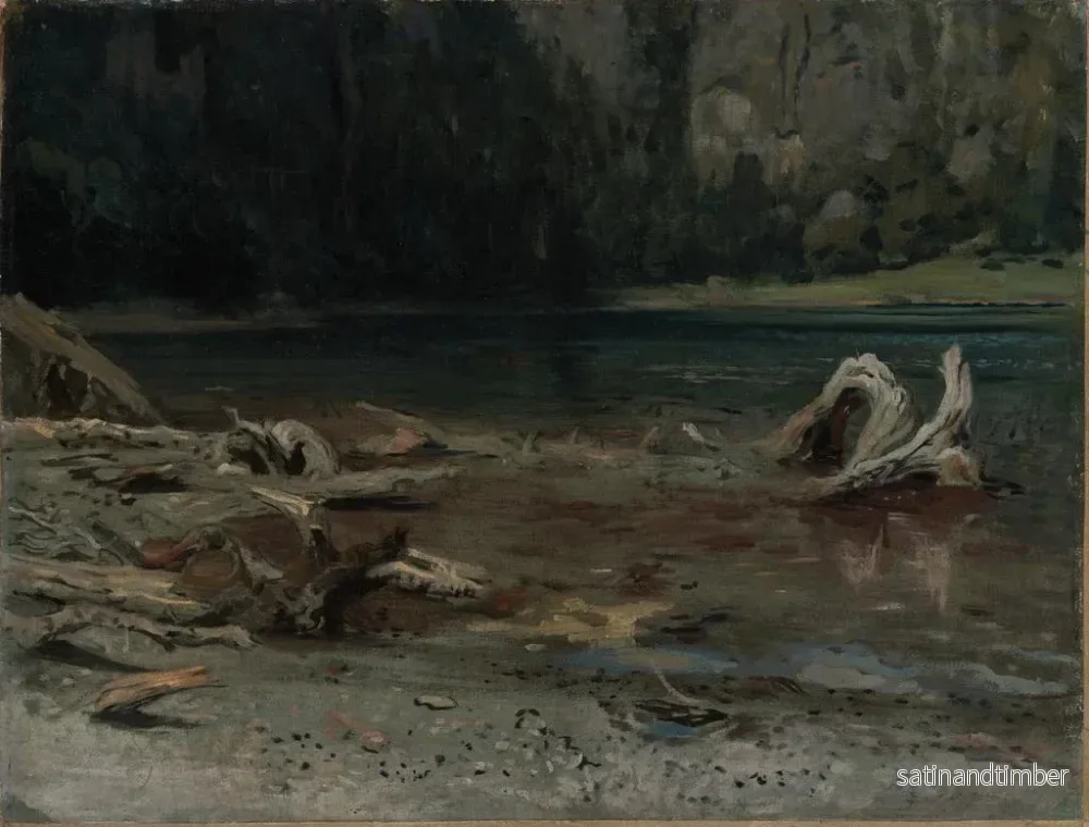 Reproduktion av målningen Le lac de la vallée - Emil Lugo - Bild 2