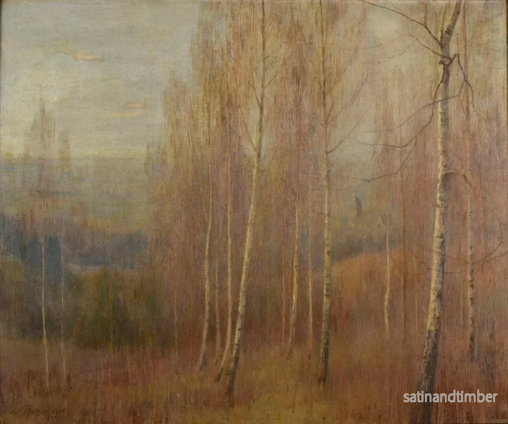 Reproduktion av målningen Les Bouleaux en hiver - Paul Bocquet - Bild 2