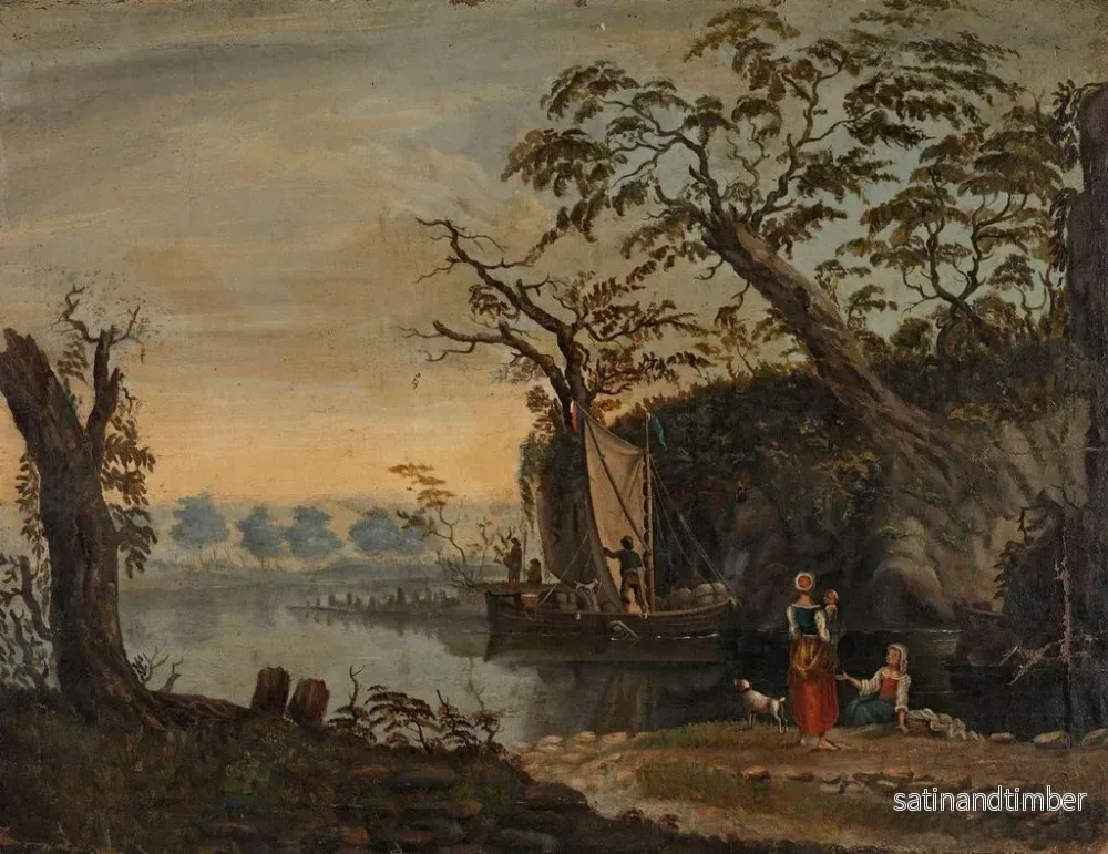 Reproduktion av målningen Landskap - Knud Baade - Bild 2